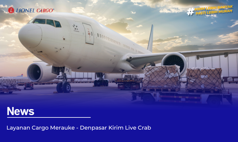 Layanan Cargo Merauke – Denpasar Kirim Live Crab
