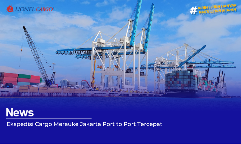 Ekspedisi Cargo Merauke Jakarta Port to Port Tercepat